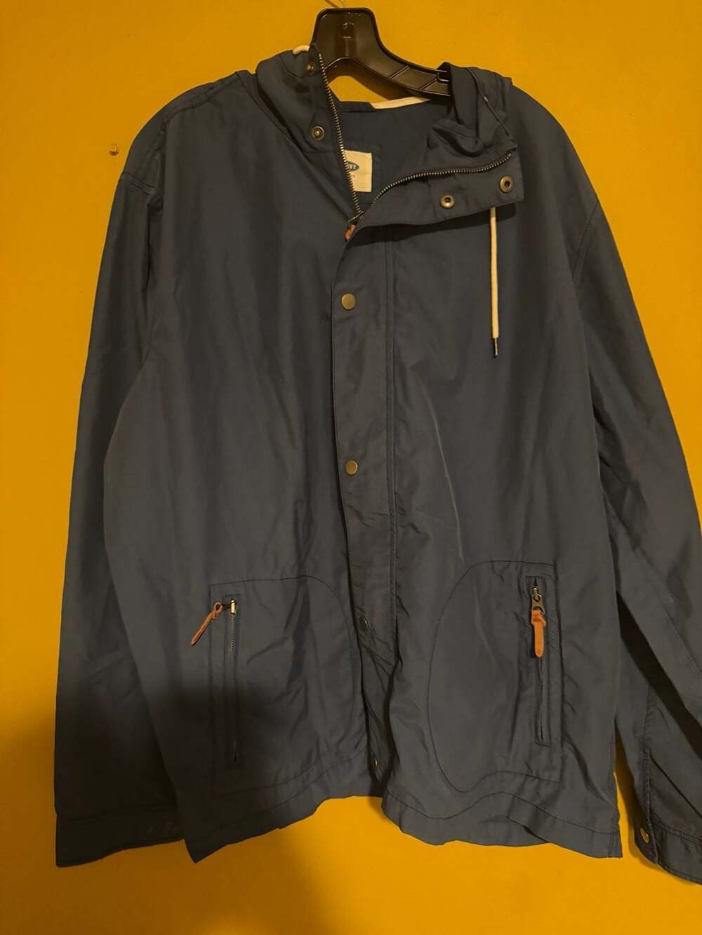 Old Navy Blue Hooded Windbreaker Jacket XXL (0022)